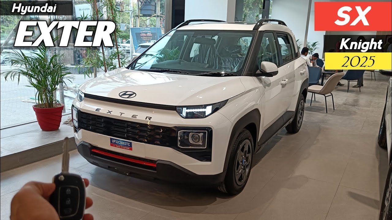 2025 Hyundai Exter SX Knight Edition Review: Price, Features, and Full Details