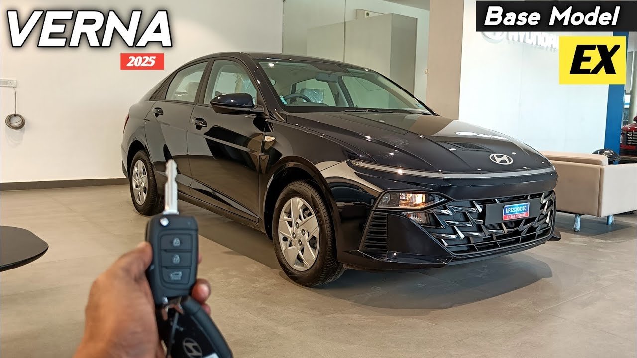 2025 Hyundai Verna Base Model EX: Price, Features, and Detailed Review