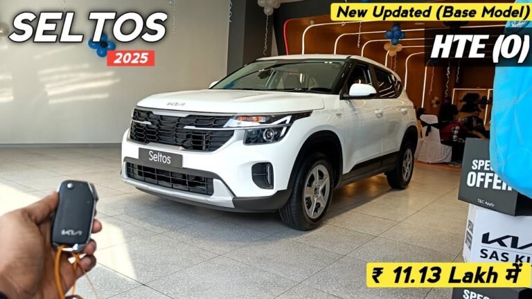 2025 Kia Seltos HTE (O) Base Model: Price, Features, and Full Review