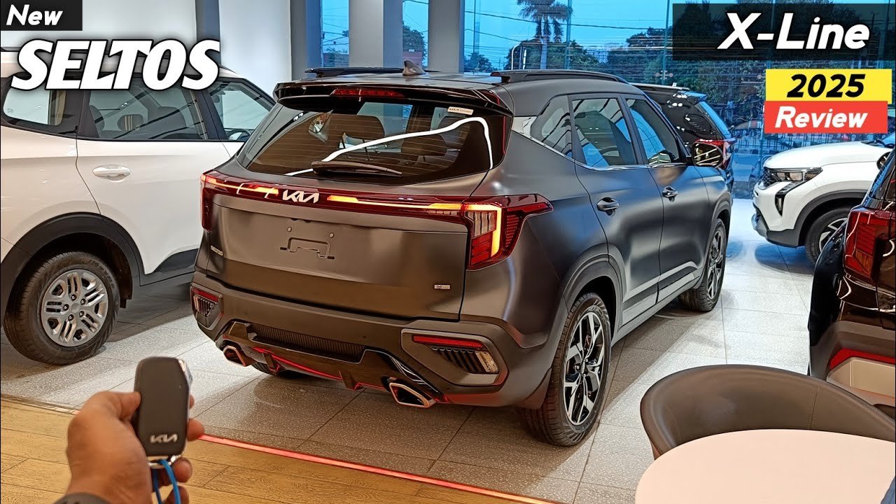2025 Kia Seltos X-Line Diesel AT Review: Price, Features, and Performance of the Top Model