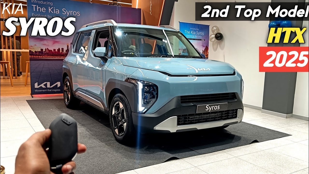 2025 Kia Syros HTX Review: Second Top Model Features and Details