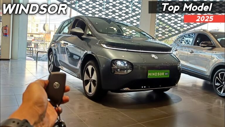 2025 MG Windsor EV Top Model: Best EV Option Under ₹14 Lakh – Review and Features