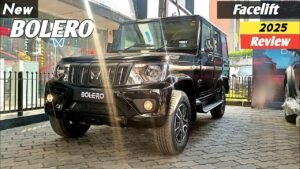 2025 Mahindra Bolero Facelift B8 Top Model Black Color Review