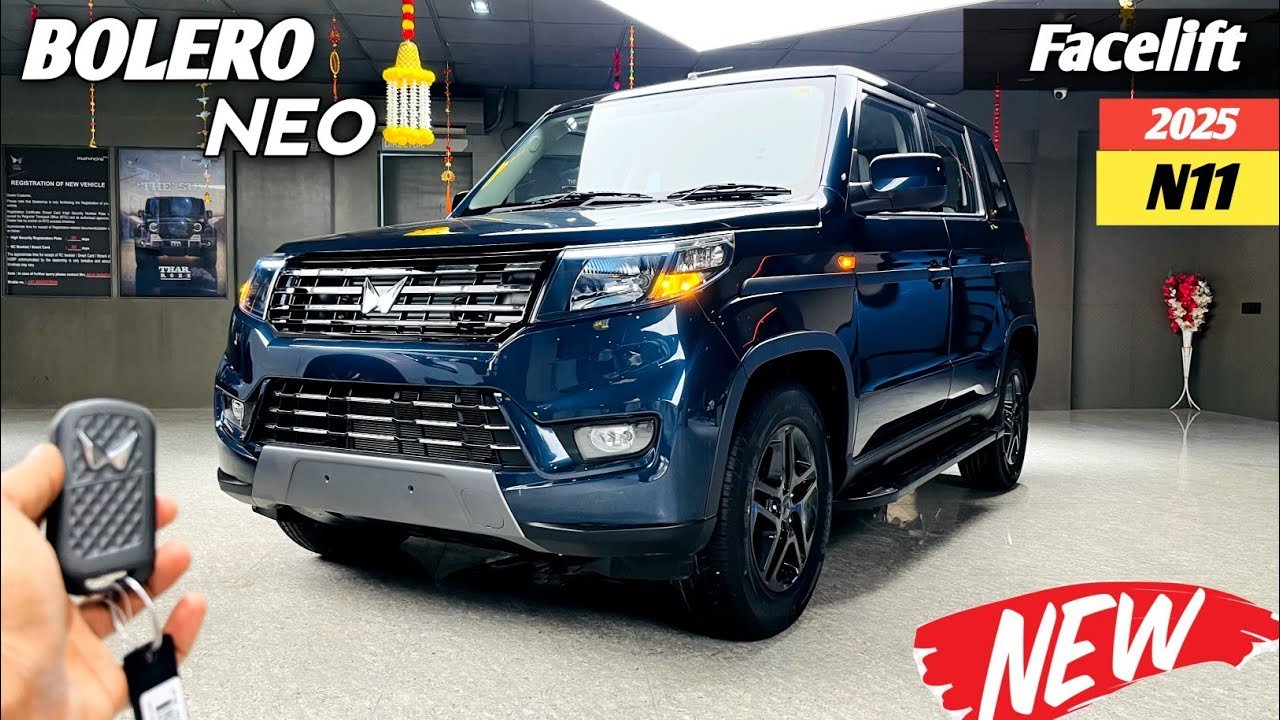 2025 Mahindra Bolero Neo Facelift N11 Top Model Review and Features