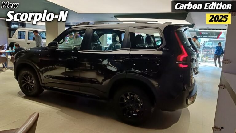 2025 Mahindra Scorpio-N Carbon Edition: Top Model Features and Black Edition Details
