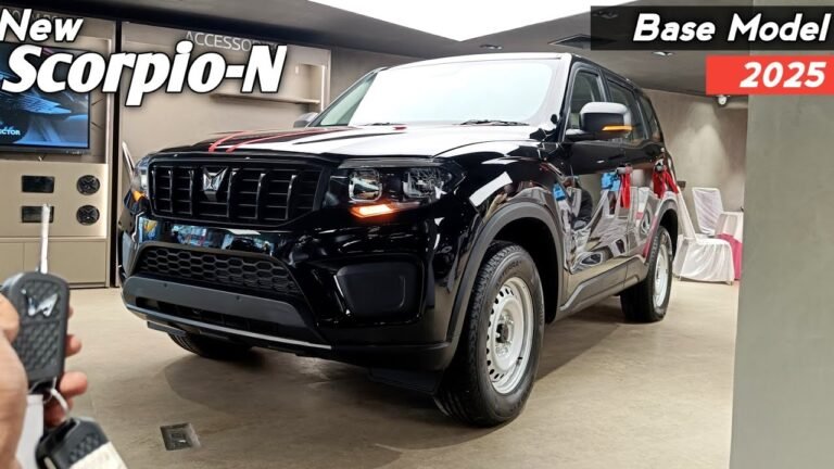 2025 Mahindra Scorpio N Z2 Base Model Price, Features, and New GST 2.0 Benefits