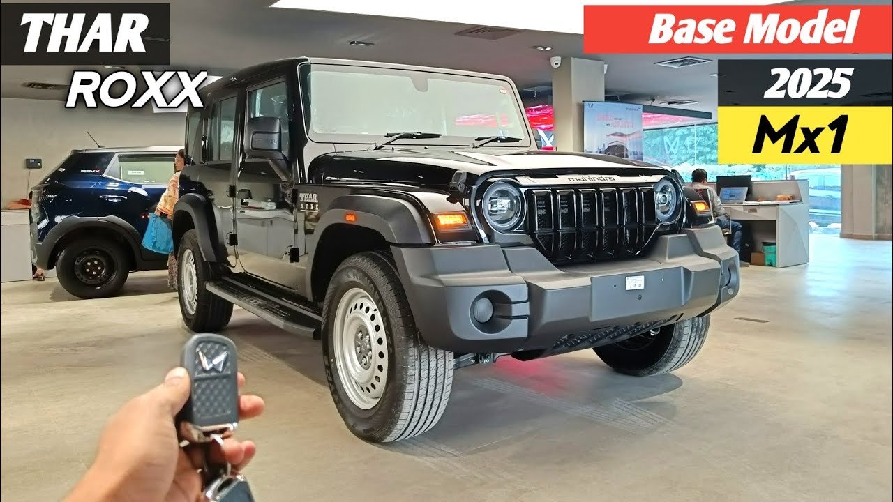 2025 Mahindra Thar Roxx MX1 Base Model Price and Review