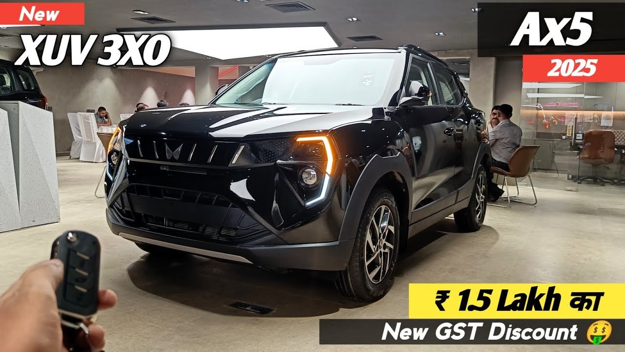 2025 Mahindra XUV 3XO AX5 Review: New GST Price Drop and Features