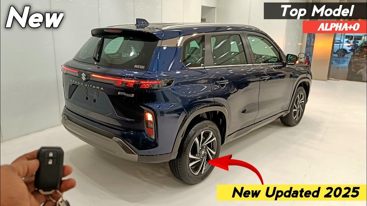 2025 Maruti Grand Vitara Alpha Plus O Hybrid Review and Features