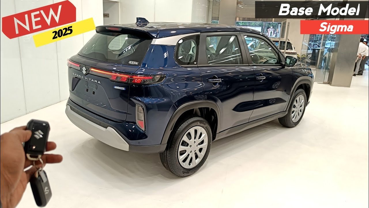 2025 Maruti Grand Vitara Sigma Base Model Review: Features and Price Details