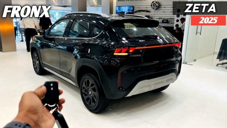 2025 Maruti Suzuki Fronx Zeta Turbo Review: Price and Features