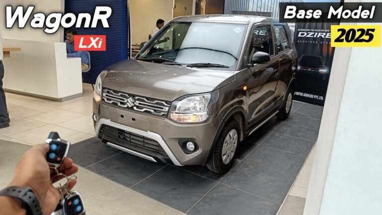 2025 Maruti WagonR LXi Base Model: Price, Features, and Review