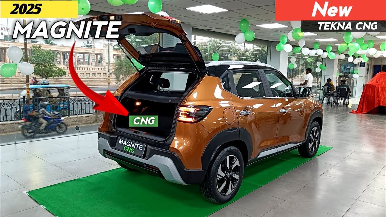 2025 Nissan Magnite Tekna CNG Review: Price, Features, and Performance Details