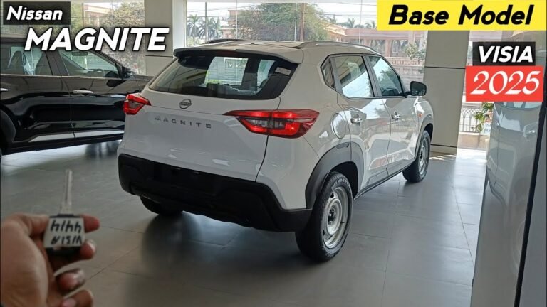 2025 Nissan Magnite Visia Base Model: Price, Features, and Review