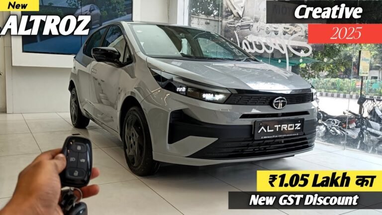 2025 Tata Altroz Creative Review Price and Features after GST Update