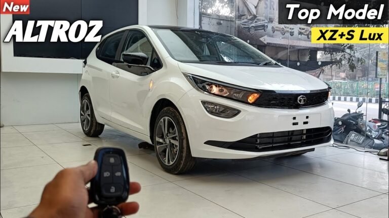 2025 Tata Altroz XZ+S Lux Top Model Review: New Features, Price, and Details