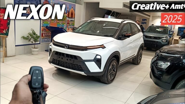 2025 Tata Nexon Creative Plus AMT Review: Price, Features, and Performance