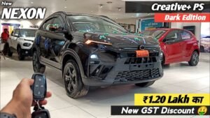 2025 Tata Nexon Creative Plus PS Dark Edition: New GST Price and Features Review