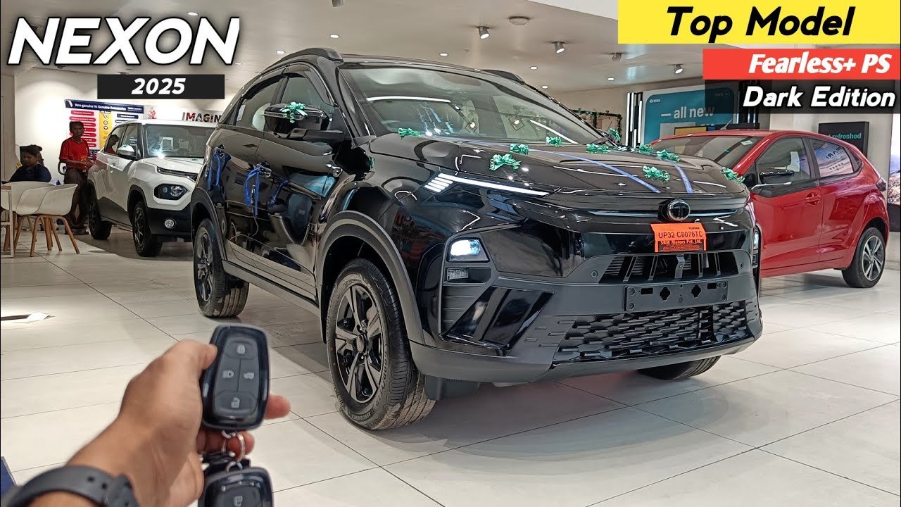 2025 Tata Nexon Fearless Plus PS Dark Edition: Top Model Price and Features Review