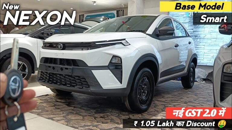 2025 Tata Nexon Smart Base Model Price Drop and GST 2.0 Benefits Explained