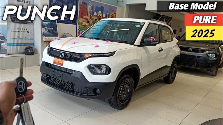 2025 Tata Punch Pure Base Model Price, Features, and Review
