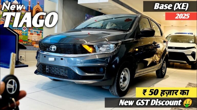2025 Tata Tiago XE Base Model Price, GST Updates, and Review