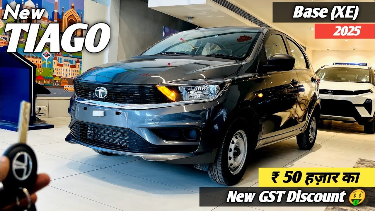 2025 Tata Tiago XE Base Model Price, GST Updates, and Review
