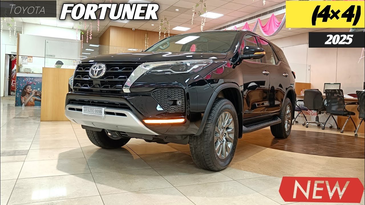 2025 Toyota Fortuner 4x4 SUV: New Design, Features, and Performance Details