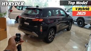 2025 Toyota Hyryder Hybrid V Top Model Review: 26 Kmpl Mileage and Features