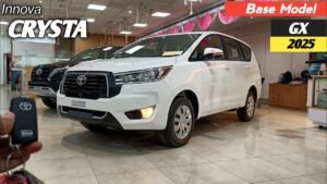 2025 Toyota Innova Crysta GX Base Model Review: Price, Features, and MPV Details