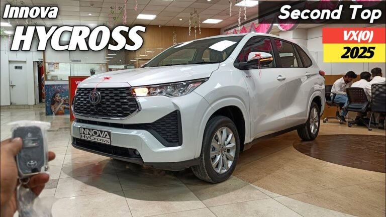 2025 Toyota Innova Hycross VX(O) Review: Features, Price, and Second Top Model Details
