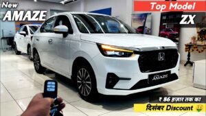 2026 Honda Amaze ZX Top Model Review and Features
