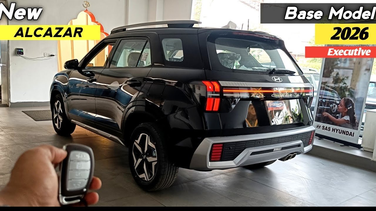 2026 Hyundai Alcazar Executive Base Model Review Price and Features