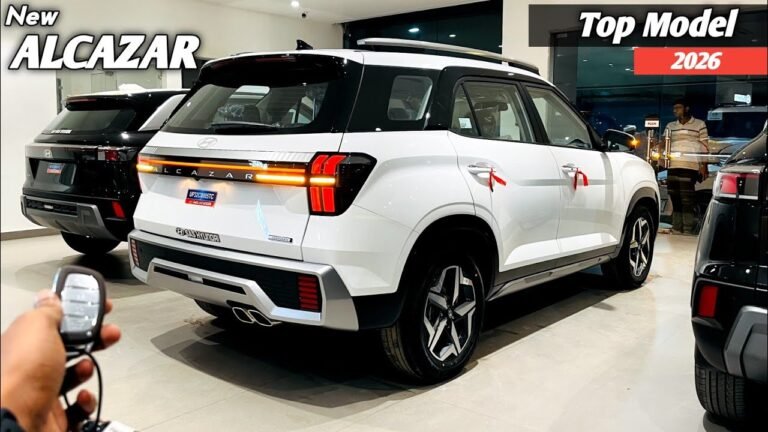 2026 Hyundai Alcazar Signature Top Model Detailed Review and Features
