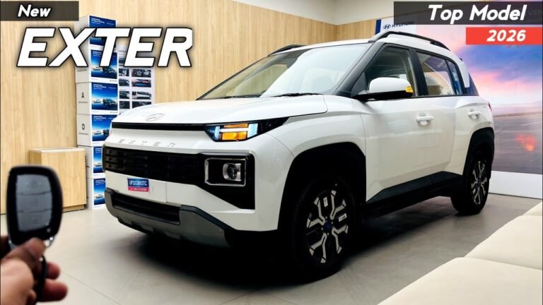 2026 Hyundai Exter SX Optional Connect Top Model Detailed Review and Features
