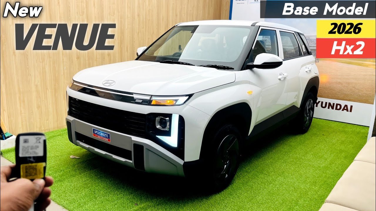 2026 Hyundai Venue Base Model Review: Features and Price at 7.99 Lakhs