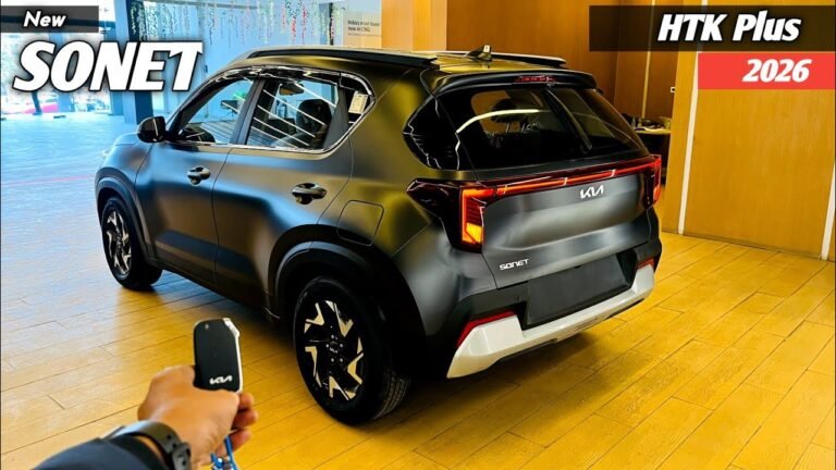 2026 Kia Sonet HTK Plus Review: Most Value For Money Variant at 9.10 Lakh
