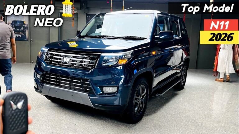 2026 Mahindra Bolero Neo N11 Top Model Price and Review: 7 Seater SUV for ₹9.99 Lakh