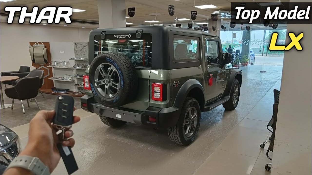 2026 Mahindra Thar LXT RWD Diesel Top Model Review: Features, Price, and Mileage