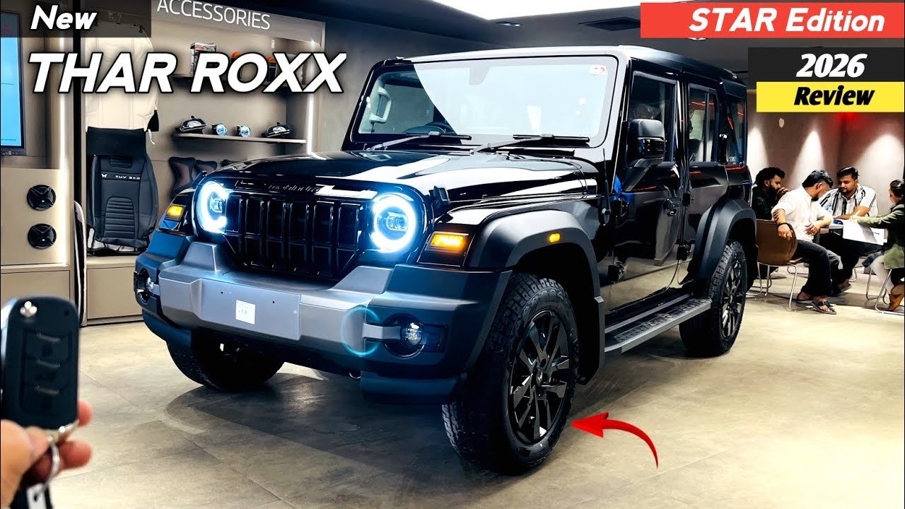 2026 Mahindra Thar Roxx Star Edition Ax7 Review and Features