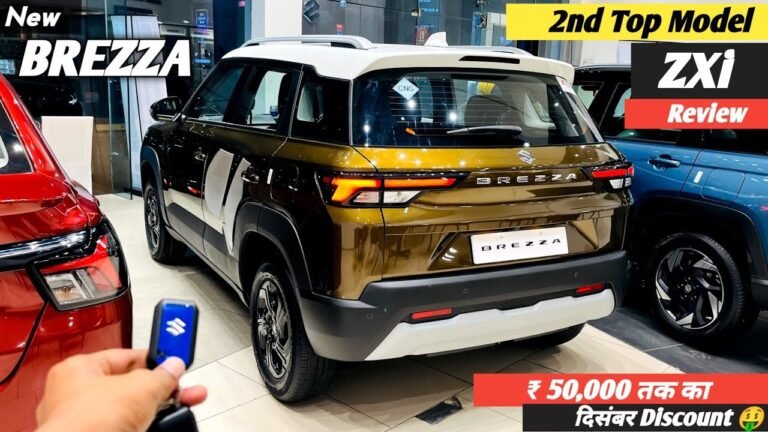 2026 Maruti Brezza ZXi Dual Tone CNG Review and Features