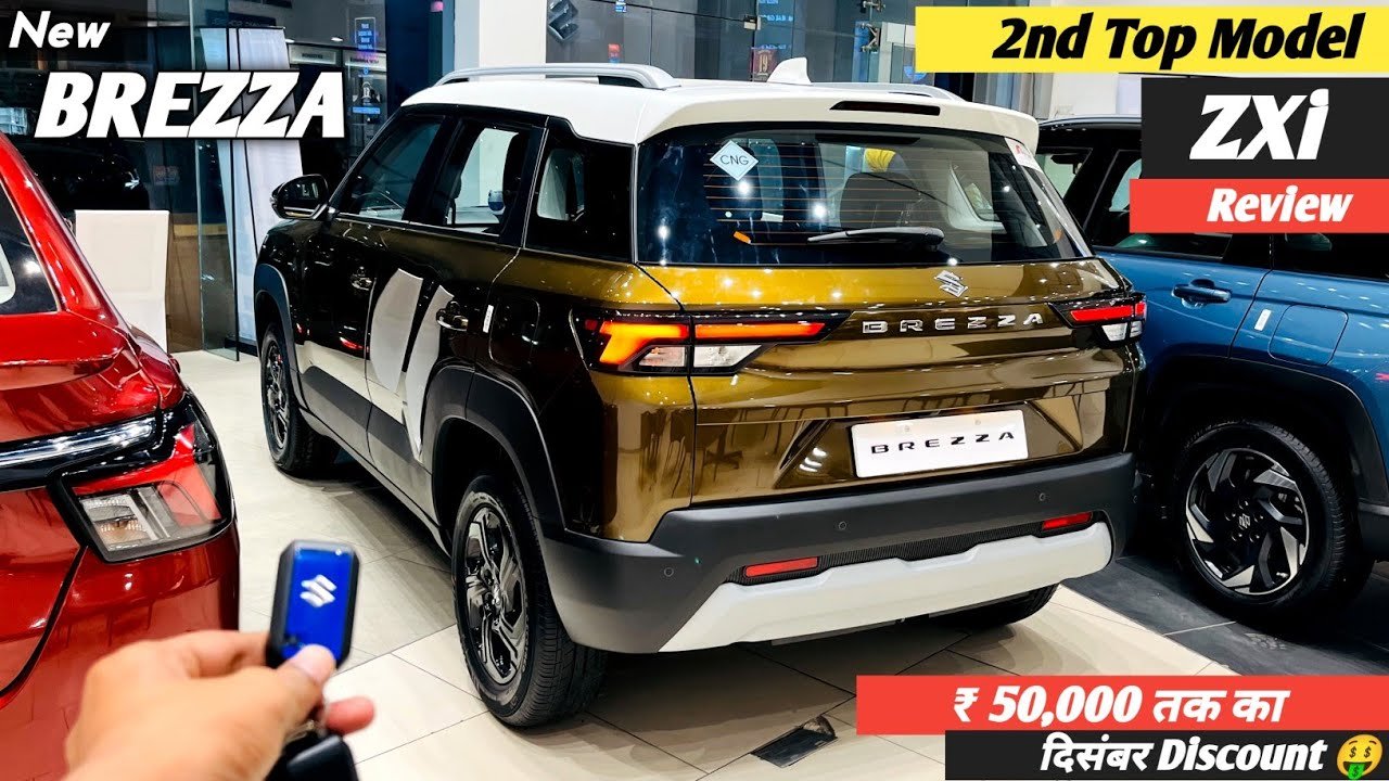 2026 Maruti Brezza ZXi Dual Tone CNG Review and Features