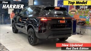 2026 Tata Harrier Red Dark Edition Top Model Review and Features