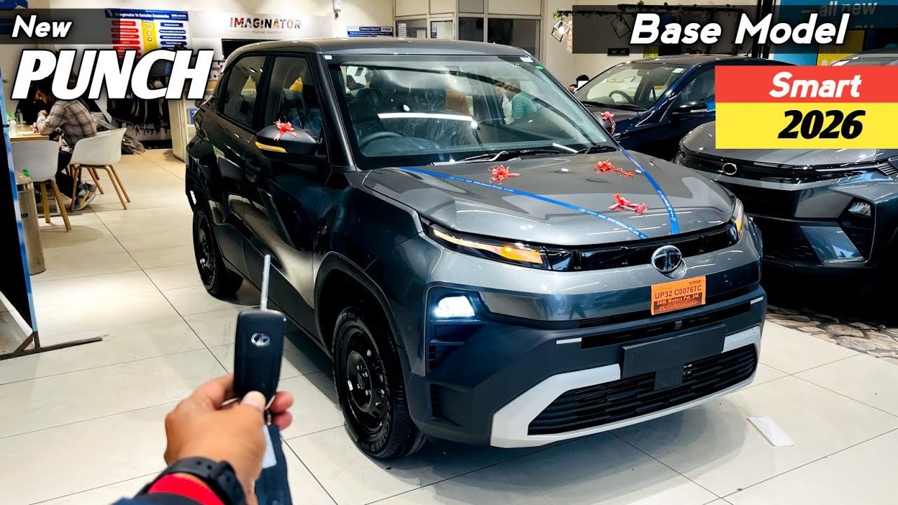2026 Tata Punch Facelift Base Model Smart Price and Features Review