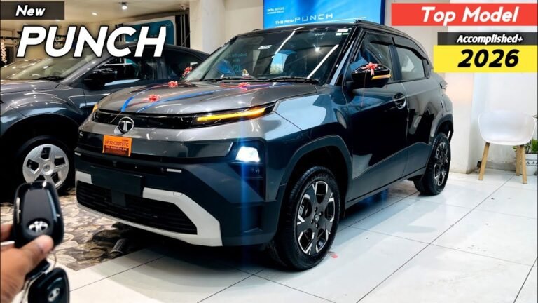 2026 Tata Punch Facelift Top Model Review: Features, Price, and Specifications