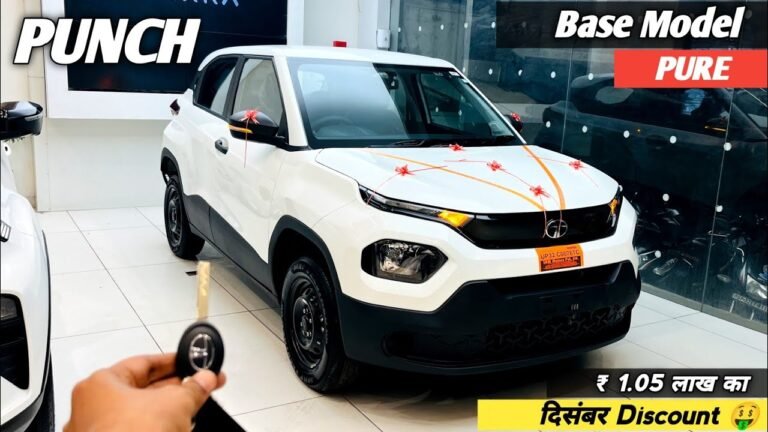 2026 Tata Punch Pure Base Model Review and Price Details