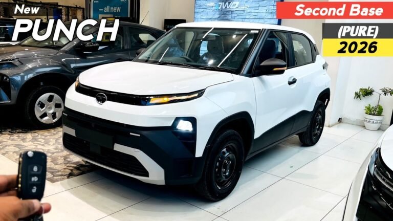 2026 Tata Punch Pure Second Base Model Review and Price details