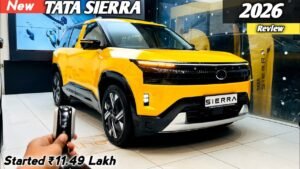 2026 Tata Sierra Top Model Review: Design, Features, and Specifications