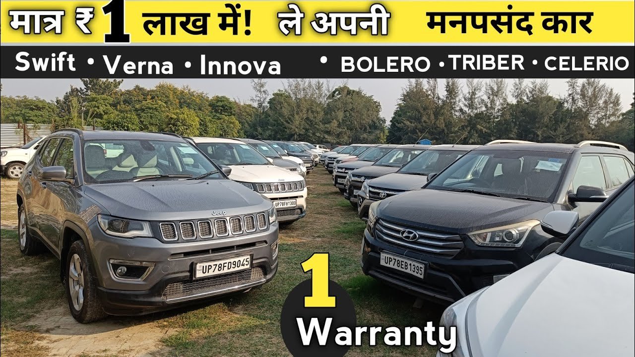 Buy Certified Used Cars in UP Starting at Just 1 Lakh: Largest Second Hand Car Market Tour
