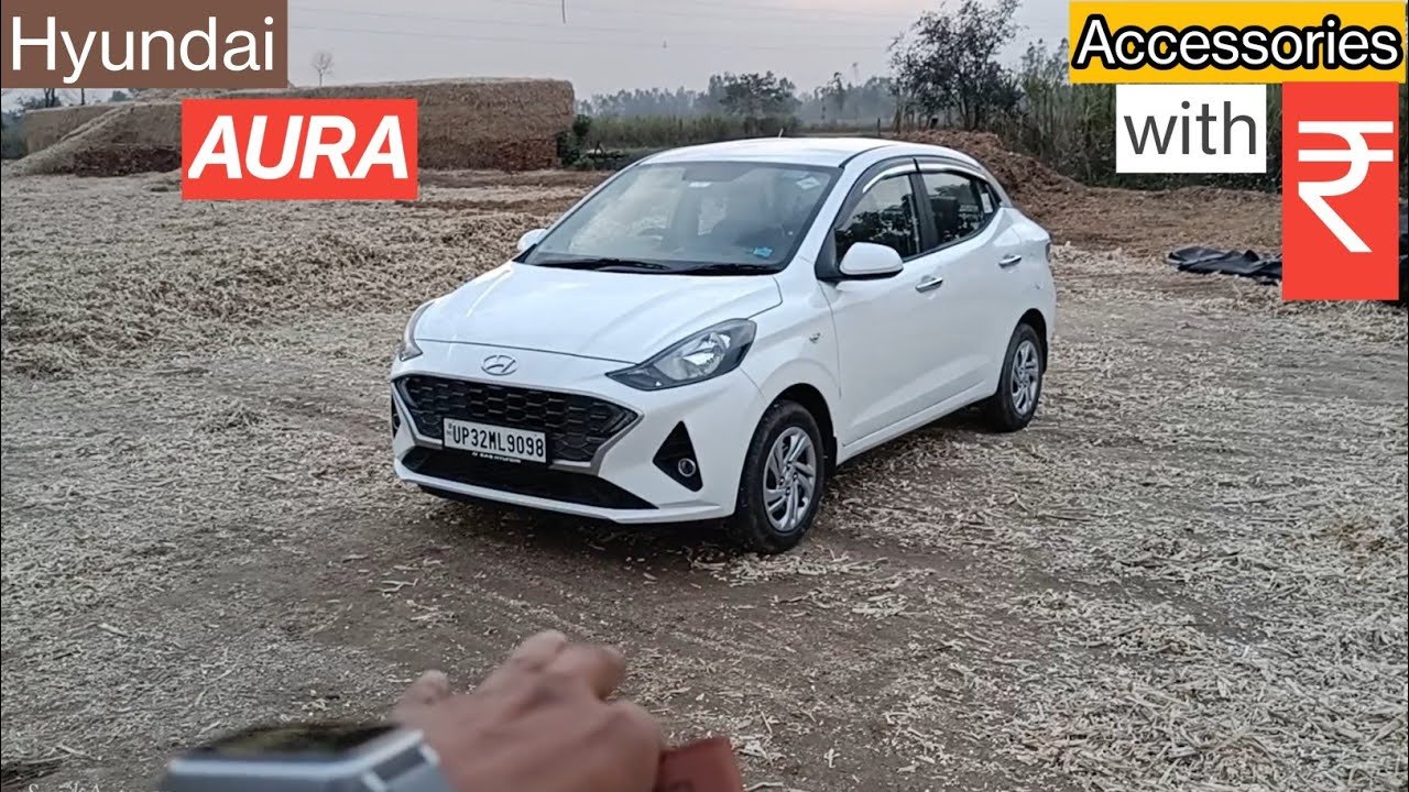 Hyundai Aura Accessories Price List and Details: Aura CNG Accessories Guide